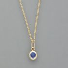 Pendant sapphire