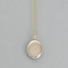 Medaillon aus goldplattiertem Silber - Photo 1