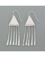 Pharaoh earrings in silver