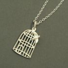 Pendant bird cage