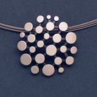 “Dandelion” Large Silver Pendant