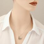“Cow” Large Silver Pendant