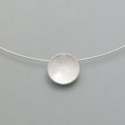Pendant small silver shell