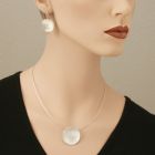 Pendant silver shell