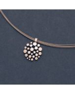 “Dandelion” Small Silver Pendant