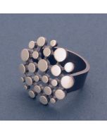 “Dandelion” Large Silver Ring