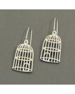 drop earrings birdcage