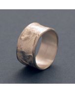 Silver Cast Ring, 0.47 inch, 12 mm