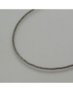 Delicate Faceted Hematite Gemstone Necklace