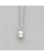 Pendant small brilliant in stainless steel