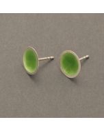 Green Shell Earrings