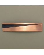 Hair clip diagonal, copper