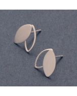 “Petal” Silver Earrings