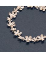 “Flower Magic” Silver Necklace