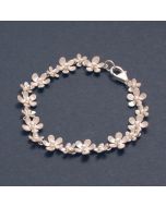 “Flower Magic” Silver Bracelet
