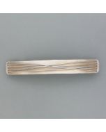 Hair clip wire mesh silver tone