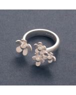 “Flower Magic” Silver Ring