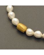 Pearl Necklace Baroque white Pearl