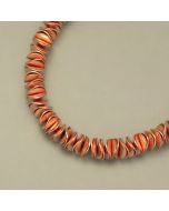 Wave necklace made of Copper