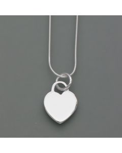 Heart shaped pendant, small