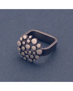 “Dandelion” Small Silver Ring