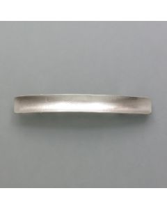 Hair clip nickel silver concave, small