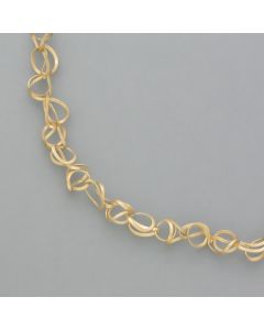 Collier Delicate loop in 14k yellow gold