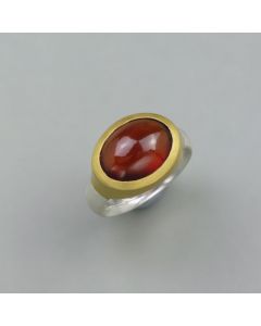 Oval Garnet Ring
