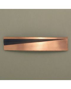 Hair clip diagonal, copper