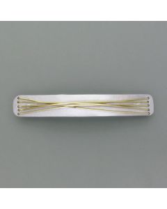 hair clip Drahtgeflecht bicolor