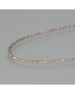 Sandfarbene Diamond necklace