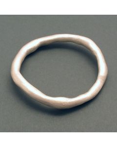 Silver organic bracelet