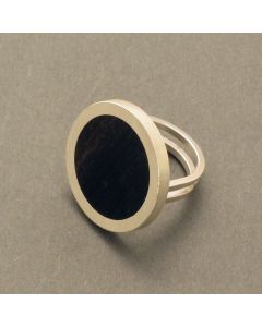 Round Ebony Ring