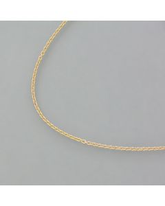 delicate eyelet in real gold