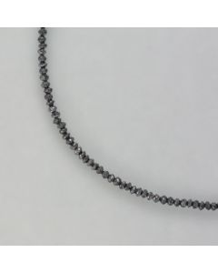 delicate black diamond necklace, also suitable for pendants
