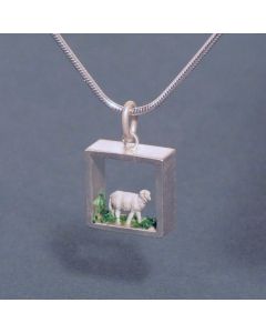 “Sheep” Silver Pendant