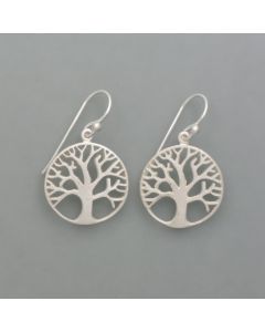 Earrings Tree of Life made of 925 silver
