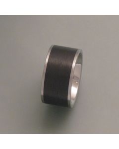 Carbon Ring with Stainless Steel Edge (12 mm Width)