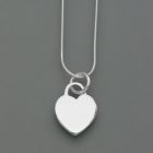 Heart shaped pendant, small